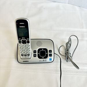 Uniden D1680 DECT 6.0 Cordless Phone Digital Answering System 1 Handset Works